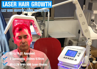 Безболезненный прибор Регровтх волос лазера диода с терапией подмолаживания волос для выпадения волос