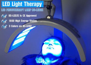 Красное и голубое оборудование терапией света фотона СИД для морщинок/угорь